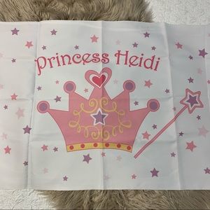 NWT Princess Heidi twin standard pillowcase